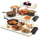 Icecat Set de 2 tapis isolants en silicone, avec 6 positions, minuterie et sécurité enfant