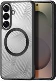Dux Ducis Aimo Hoesje Geschikt voor Samsung Galaxy S26 Plus - Compatibel met MagSafe / Qi2 - Back Cover met Magneet - Matte Zwart