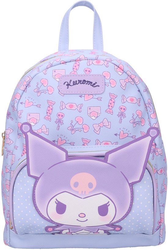 Kuromi Carry the Cuteness - Rugzak - 6,3 liter - 26 x 22 x 11 cm - Paars