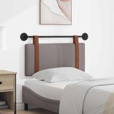 vidaXL Tête de lit Taupe PU Antique