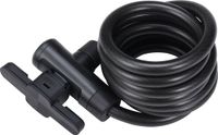BBB Cycling KeyGuard Cable - Fietsslot met 3 Sleutels - 180CM - 12MM - BBL-111B