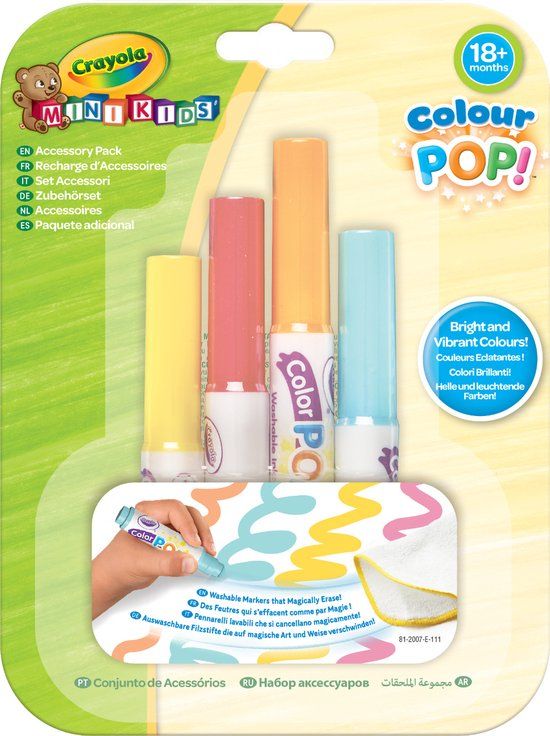 Goliath Crayola Mini K Color Pops Refill Markers