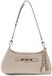 GUESS Carmella Hobo Bone Logo beige schoudertas
