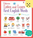 Listen Usborne Listen & Learn First English Words Cards