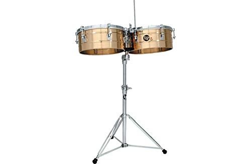 Latin Percussion LP Latin Percussion Timbales Tito Puente Bronze 14"/15" LP257-BZ