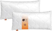 sleepling Komfort 100 - hoofdkussen 40x70 cm 2-delige set - kussen van polyester - wit