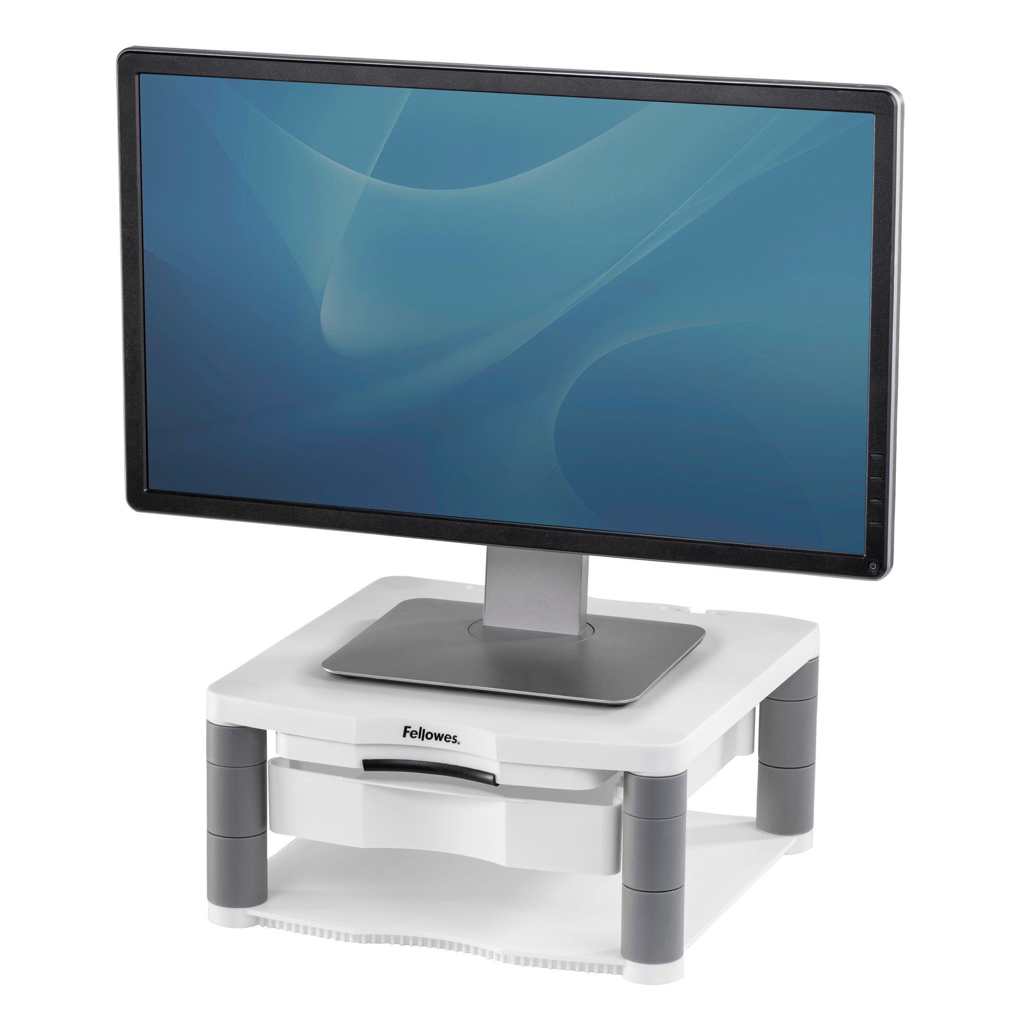 Fellowes Support moniteur Premium Plus - Desk - Graphite, Platinum