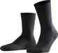FALKE Walkie Light eenkleurig wol functioneel materiaal sokken unisex grijs - maat 37-38