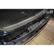 Zwart-Chroom Avisa Zwart-Chroom RVS Achterbumperprotector compatibel met Volkswagen Touran III 2015- incl. R-Line 'Ribs'
