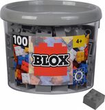 Simba 104114534 Blox, 100 grijze bouwstenen voor kinderen vanaf 4 jaar
