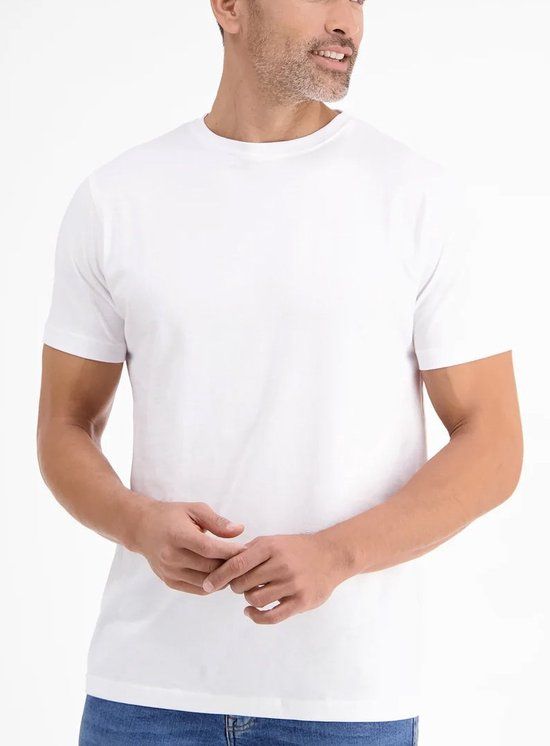 Lerros T-shirt - 2-Pack - White - Men's XXL