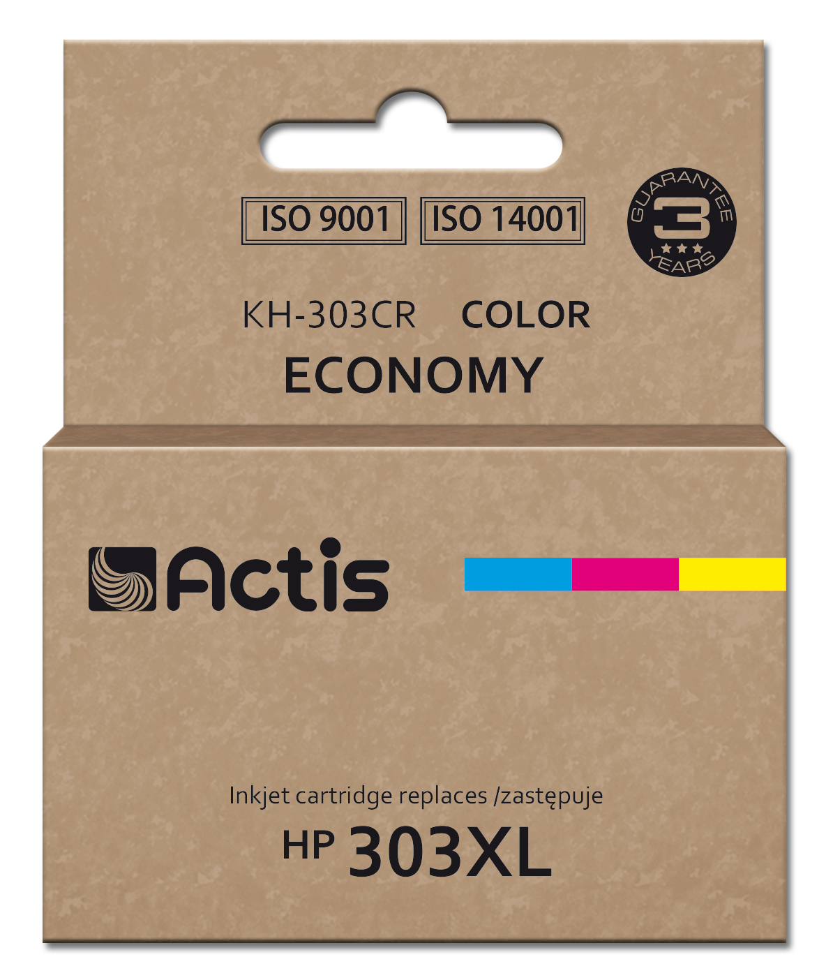 Actis Actis KH-303CR inkt voor HP printer, vervanging HP 303XL T6N03AE; Premium; 18ml; 415 pagina&#39;s; kleur