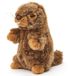 Uni-Toys - Pluche Marmot (zonder stem), staand - 17 cm