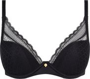 Chantelle Norah Chic Plunge T-Shirt BH Racerback Zwart