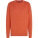 Tommy Hilfiger Pull Tricot Orange - taille XXL