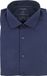 OLYMP Luxor 24/7 modern fit chemise - popeline - bleu marine - Facile à repasser - Taille du col : 41
