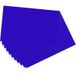 TRU COMPONENTS Tapis anti-poussière bleu (l x l) 90 cm x 60 cm Auto-adhésif Boîte