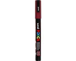 Posca PC3M F - Verfstift - Rood - 4 stuks