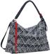 Desigual Schoudertas Radio Leiria Shoulder Bag Denim Raw Zwart