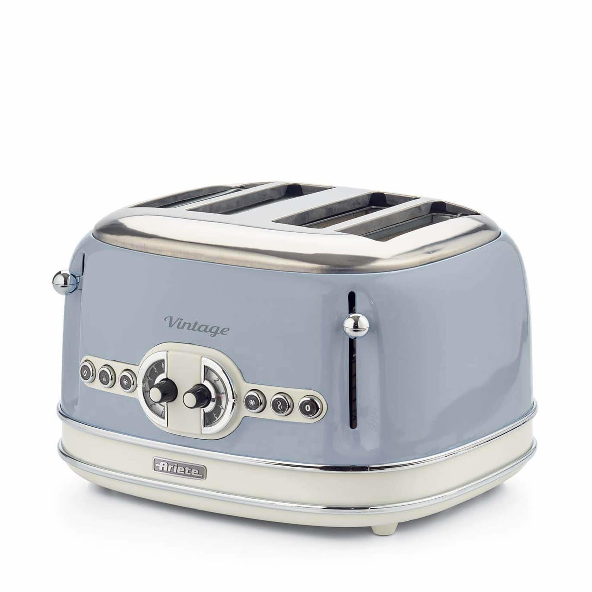 Ariete 0156/05 Vintage Broodrooster - 4 Sleuven - 1600W - Blauw
