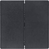 Hager 85142126 BER DRUKKNOP 2-V.Q ANTRACIET