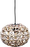 AVH-Collectie Amber hanglamp 38x38xH30 cm 3-kleurig