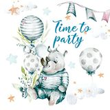 Wegwerp Time to Party Wegwerp papieren servetten, 20 stuks, 3-laags, 33 x 33 cm