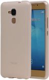 Best Cases Panda Best Cases Huawei Honor 5c TPU Hoesje Transparant Wit