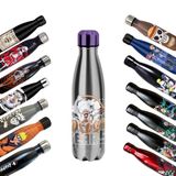 Homadict - One Piece Thermosfles, drinkfles van roestvrij staal, Luffy Gear 5 Running, houdt warm en koud 12 uur, sport, reizen, dagelijks gebruik, 500 ml, BPA-vrij, officiële licentie