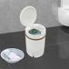 Icecat Mini Machine À Laver Portable Avec Panier Essoreur, Mini Lave-linge 9,9 Lb, Petite Machine À Laver, Lave-linge Compact À Cuve Unique Avec Minuterie Et Tuyau De Vidange, Blanc 4,5 L