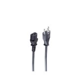 shiverpeaks BSCH60006-S Cordon d'alimentation Noir 1,8 m C13 stekker