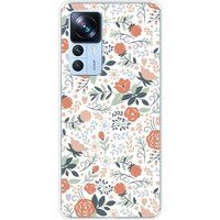 Xiaomi Siliconen hoesjes compatibel met Xiaomi Mi 12T, Xiaomi Mi 12T Pro Rose Dance