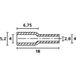 HellermannTyton OP4828 PE NA 2000 Beschermkap Klem-Ø (max.) 4 mm Polyethyleen Transparant 1 stuk(s)