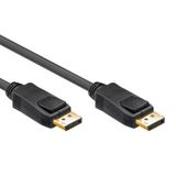 Allteq ALTQ-DISP1.2-B-1 DisplayPort kabel 1 m Zwart