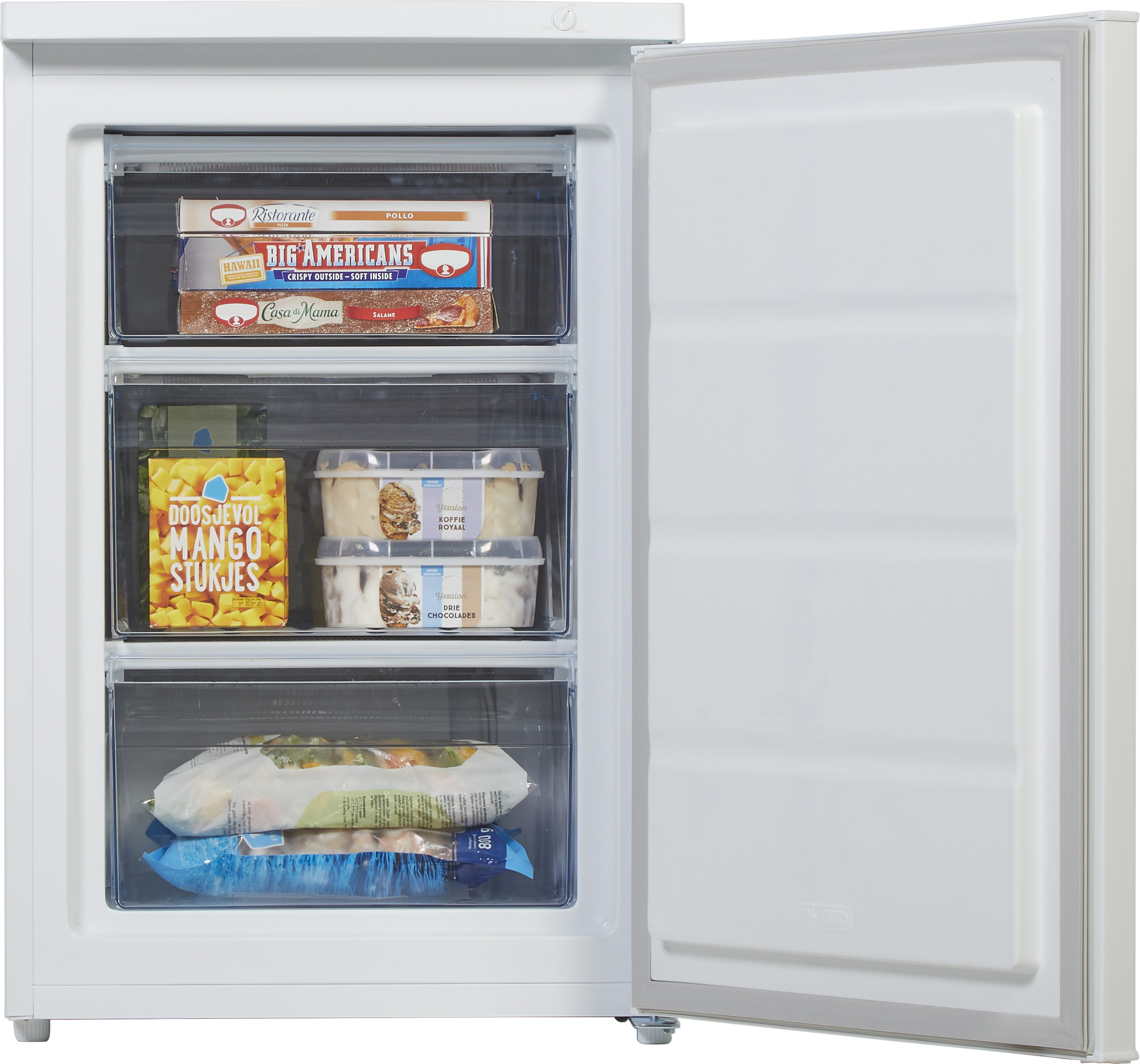 ETNA VV856WIT - Vrijstaande Vriezer - 85 Liter - Energieklasse D - Wit