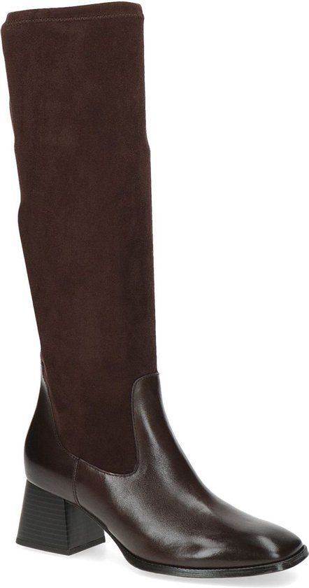 Caprice Dames Enkellaarsje 9-25527-41 - Bruin - Maat 39