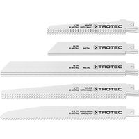 Trotec Set reciprozagenbladen hout/metaal, 12-delig
