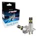 Simoni Racing Z36 iLuz 360 graden led-conversie, set van 2 360° ledlampen met aansluiting H7 - H18, klein, voor auto's en motorfietsen met wit licht 6500 ° K