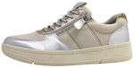 Jana Chaussures de sport à lacets métallisé Loisir