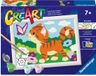 Ravensburger CreArt: Cat with Butterfly – Schilderen op Nummer