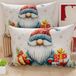 PETTI Artigiani Italiani - Paar kussenslopen 50 x 80 cm van microvezel, kerstdecoratie, voor slaapkamer, bank, woonkamer, set van 2 kussenslopen, kussensloop Xmas 14