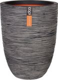 Capi Europe Nature Rib Vaas - 46x58cm - Antraciet