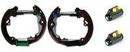 Brembo K 24 069 jeu de plaquettes de frein pré-monté - arrière | Compatible avec : FORD FOCUS I, FOCUS I Stufenheck, FOCUS I Turnier