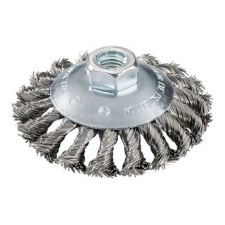 Metabo Ronde Borstel - 100x0,5x10 mm - M14 - Staaldraad Geknoopt - 0,50 mm - 1 Stuk