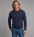 Jersey Martin 4G Logo Jacquard Bleu marine