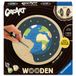CreArt, Malen nach Zahlen Wooden - Tag und Nacht