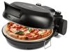 Four à pizza, 1800 W, 420 °C, avec pierre à pizza de 31 cm, minuterie, noir
