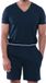 Mey Heren pyjama Dry Cotton donkerblauw