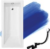 Badland MODERN ligbad 140 x 70 cm wit