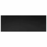vidaXL - Raamprofielen - 2 stuks - Zwart - 80 x 25 x 2 cm - Massief Beukenhout